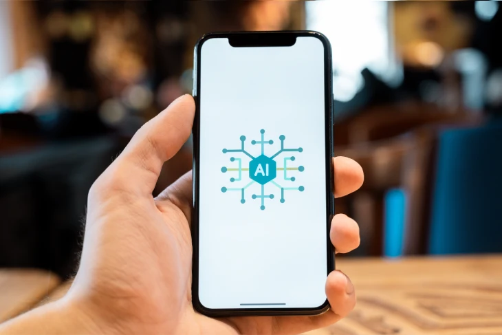 Alt text: EU AI Act transparency icons illustrating AI-generated content labelling